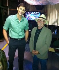 Back stage on the set of The Doctors Back stage on the set of The Doctors